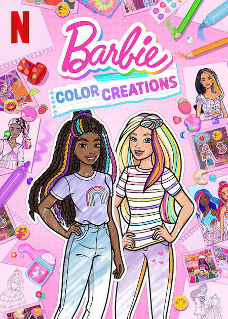 Barbie 著色創作_海報